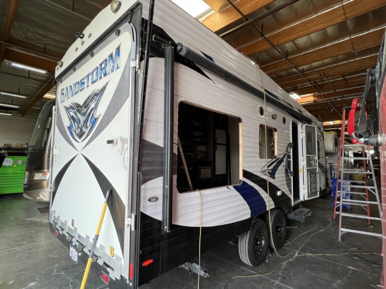 Camper Window Repair